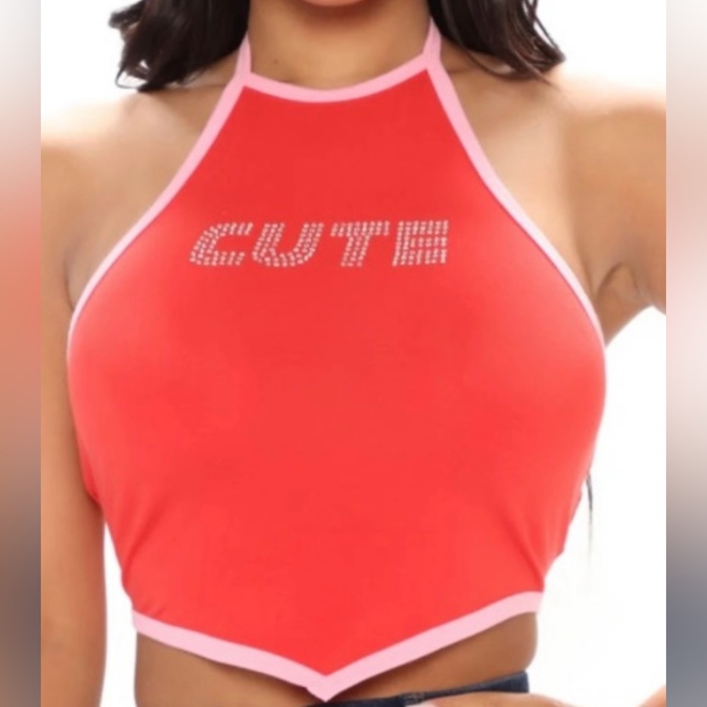 FN Rhinestone Top #25